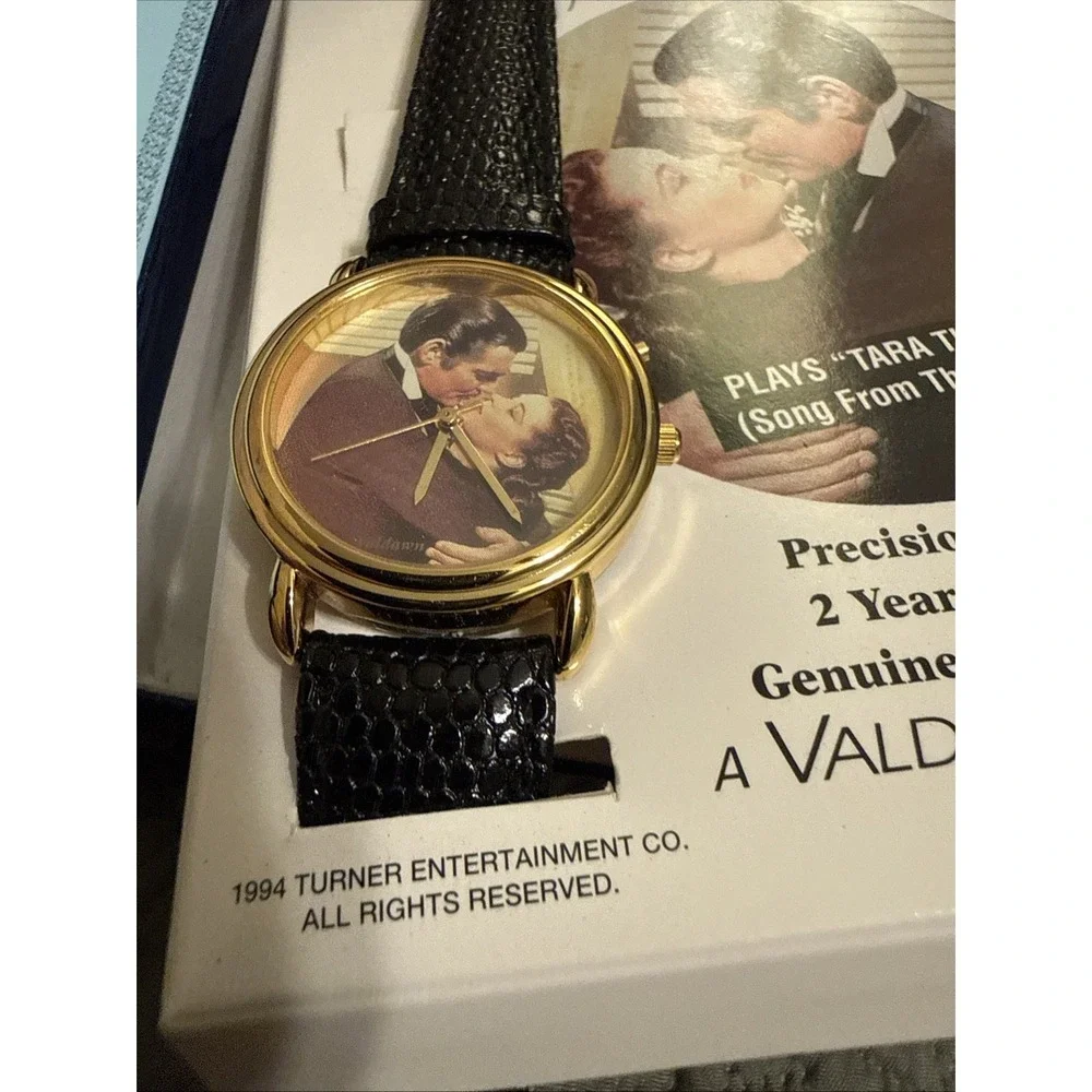 Valdawn Gone With The Wind Musical Watch Women OS Black New Vintage Tara Theme